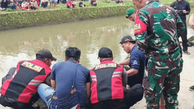 Penemuan Sesosok Mayat Perempuan di Sungai Irigasi Cijeruk, Kabupaten Tasikmalaya