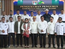 Bupati Mamuju Kukuhkan Pengurus KKM PUS