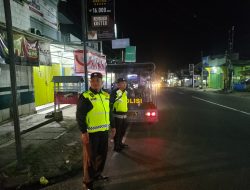 Antisipasi 3 Cepu dan Balap Liar, Polres Batu Intensifkan Patroli Sahur