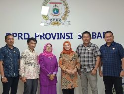 Wakil Ketua DPRD&nbsp; Sulbar Terima&nbsp; Kunker DPRD Pinrang