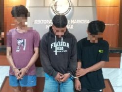Ditresnarkoba Polda Sulbar Tangkap Tiga Pemuda Asal Donggala Sulteng, Satu Masih DPO