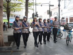 Jelang Arus Mudik Idulfitri Satlantas Polrestabes Bandung Gelar Sosialisasi Berkendara