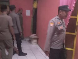 Gelar Operasi Cipta Kondisi Aparat Satuan Gabungan Kab. Selayar Tegur Kos Tak Berizin