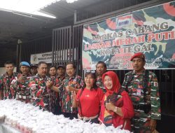 Markas Cabang LMP Kota Tegal Giat Sosial Berbagi Takjil