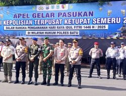 860 Personel Gabungan Dikerahkan Hadapi Libur Lebaran di Kota Batu