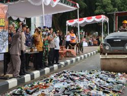 Polres Purworejo Gelar Operasi Ketupat 2025, Ratusan Miras Dimusnahkan