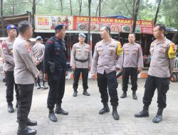 Operasi Pekat Candi Resmi Berlaku Hari Ini. Kapolres Tegal Kota Cek Pos Pengamanan