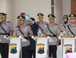 Empat Kapolres di Jawa Tengah Dilakukan Pergantian, Kapolda Langsung Pimpin Sertijab
