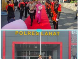 Sertijab Kapolres Lahat Hari Ini Digelar dengan Tradisi Pedang Pora