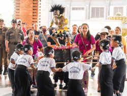 Parade Ogoh-Ogoh Anak Usia Dini se-Kecamatan Mengwi, Ajarkan Anak Melestarikan Seni dan Budaya Bali