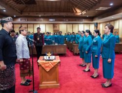 Bupati Adi Arnawa Lantik Pengurus Baru TP PKK Badung, Harapkan Dedikasi dan Inovasi
