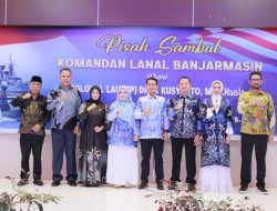 Wabup Batola Herman Susilo Hadiri Pisah Sambut Danlanal Banjarmasin