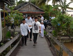 Wabup Batola Herman Susilo Jalin Ukhuwah Islamiyah ke Desa Rangga Surya, Belawang