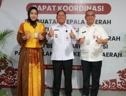 Hadiri Rakor KPK Bupati Bahrul Ilmi Nyatakan Komitmen Cegah Korupsi