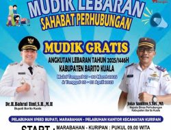 Bupati Bahrul Ilmi Luncurkan Program Mudik Gratis