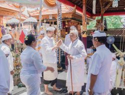 Wabup Badung Bagus Alit Sucipta Hadiri Kegiatan Yadnya di Pura Batan Jepun Putih