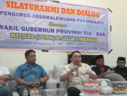 Wagub Sulbar Hadiri Dialog Pengurus Assamalewuang di Kabupaten Pasangkayu