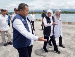 Konektivitas Laut Dipacu, Kepala Dishub Jatim Dampingi Gubernur Cek Kesiapan Dermaga Marina Boom