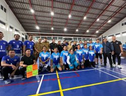 Wakil Bupati Lahat Widia Ningsih Buka Turnamen Bola Voli Antar Guru se-Kabupaten Lahat