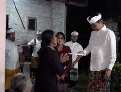 Bupati Badung Adi Arnawa Tinjau Rumah Tak Layak Huni di Mengwitani