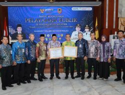 Raih 2 Penghargaan Pelayanan Publik,Bupati Bahrul Ilmi Siap Pimpin Perubahan