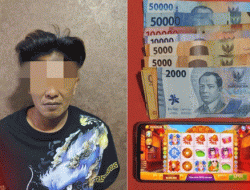 Main Slot di Warkop Bulak Rukem, Surabaya, Pria Asal Sampang, Madura Diciduk Polisi