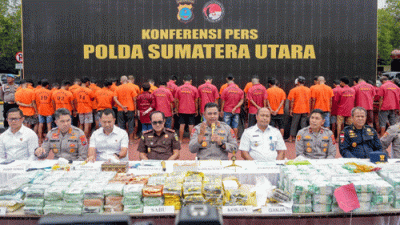 Terungkap, Sebanyak 517 Kasus Peredaran Gelap Narkotika dengan Nilai Ditaksir Capai Rp237 Miliar