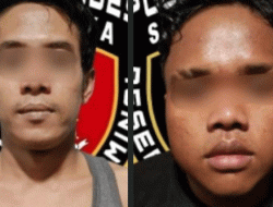 Bobol Minimarket di Jalan Gayungsari, Dua Pelaku Tak Berdaya Diringkus Polrestabes Surabaya