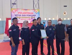 Pengurus PBVSI Lahat Periode 2025-2029 Resmi Dilantik untuk Menghadapi Porprov di Muba Tahun Ini