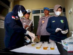 Menekan Pelanggaran Hukum oleh Anggota Polisi, Polres Tegal Kota Mendadak Lakukan Tes Urine