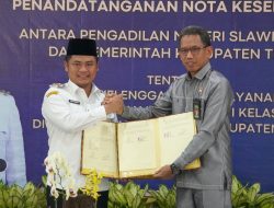 Bupati Tegal Apresiasi Pengadilan Negeri Slawi yang Meningkatkan Pelayanan Publik