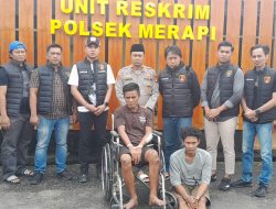 Unit Reskrim Polsek Merapi Berhasil Ringkus Spesialis Pembobol Rumah dan Tambang di Merapi Area