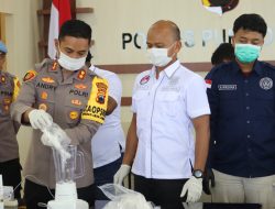 Polres Purworejo Musnahkan Barang Bukti Narkotika