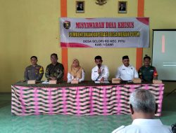 Pemdes Selopuro Ngawi Musyawarah Desa Khusus Pembentukan Koperasi Desa Merah Putih Dorong Ekonomi Warga