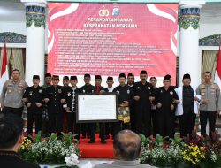 Kapolda Jatim Kukuhkan Satgas Sentot Prawirodirdjo, Perkuat Sinergi Keamanan Jelang 1 Suro di Madiun