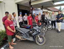 Satu Pekan Jajaran Polres Lampung Utara Berhasil Mengungkap Kasus 3C