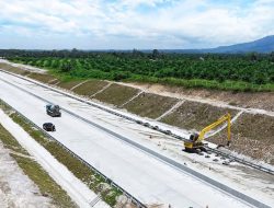 Pembangunan Ruas Tol Sinaksak-Simpang Panai Tak Ada Hubungannya dengan Quarry Illegal
