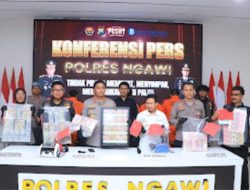 Dua Kepala Desa di Ngawi Terlibat Sindikat Uang Palsu