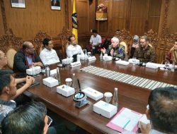 Bupati dan Wabup Badung Ikuti Rakor Sistem Pencegahan Kriminal dan Kebencanaan Terintegrasi