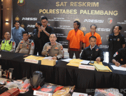 Ancam Tukang Sampah dengan Senjata Tajam, Seorang Juru Parkir Dibekuk Polrestabes Palembang