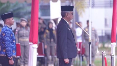Pimpin Upacara Harlah Pancasila, Plh Sekprov Sulbar: Tugas Pemerintahan Melayani Bukan Dilayani
