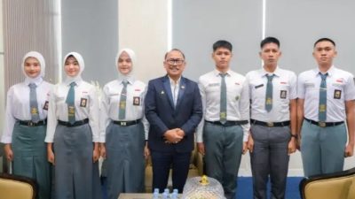 Gubernur Sulbar Lepas Enam Calon Paskibraka Seleksi Nasional