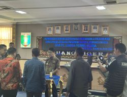 Revitalisasi Pasar Dekon, Pemkab Lampung Utara Tandatangani Kesepakatan Bersama dengan PT Lingga  Teknik Utama