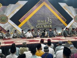 Rutin Semaan Al-Quran dan Dzikrul Ghofilin Moloekatan Gus Miek Haul ke-33 tahun di Padepokan Loring Pasar Mojo Kediri