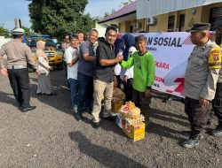 Polsek Tanah Jawa Gelar Bansos Sambut HUT ke-79 Bhayangkara Polri untuk Masyarakat