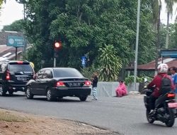 Anjal, Pengemis, Manusia Silver dan Badut Marak di Simpang Lampu Merah, Wabup Lahat Tegaskan Dinsos Segera Bertindak