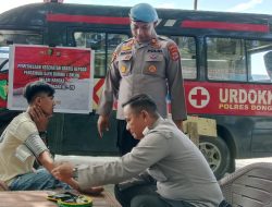 Hari Bhayangkara, Polres Donggala Gelar Cek Kesehatan Gratis