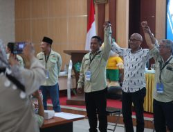 Mustain Kembali Terpilih sebagai Ketua PWI Sidoarjo Periode 2025–2028