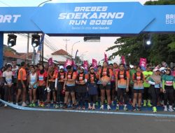 Ribuan Warga Meriahkan Brebes Soekarno Run 2025