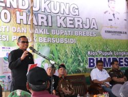 Beresi Pupuk, Plh Sekda Brebes Tahroni Resmikan KPL